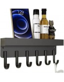 Стенна закачалка етажерка метална